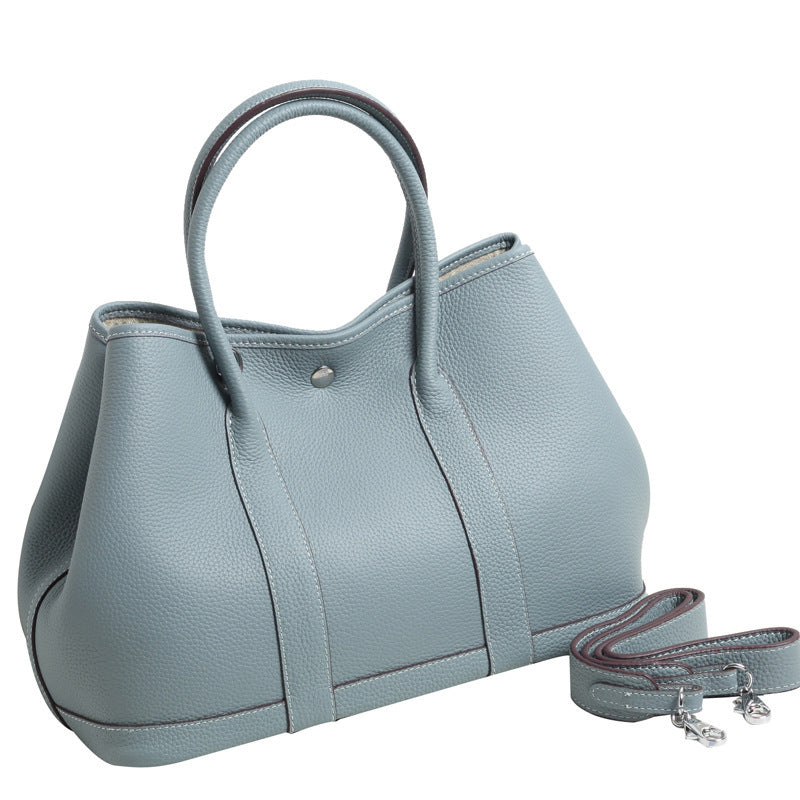 Women's Pattern First Layer Cowhide Genuine Leather Handbags