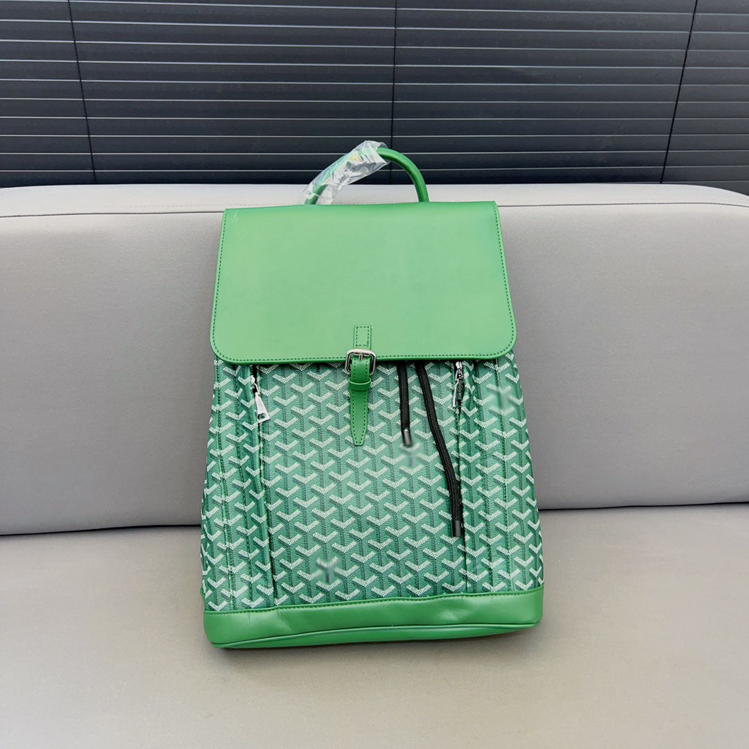 Men's Gao Dog Teeth Letter Printing Business Commuter Backpacks