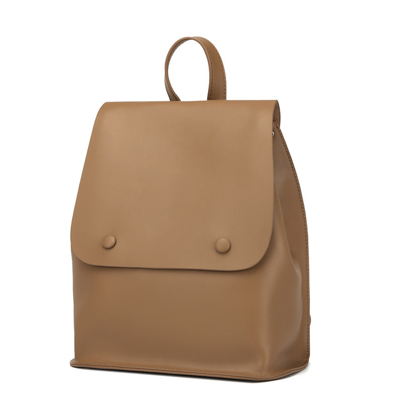 Women's Affordable Luxury Fashion Genuine Leather Large Capacity High Backpacks