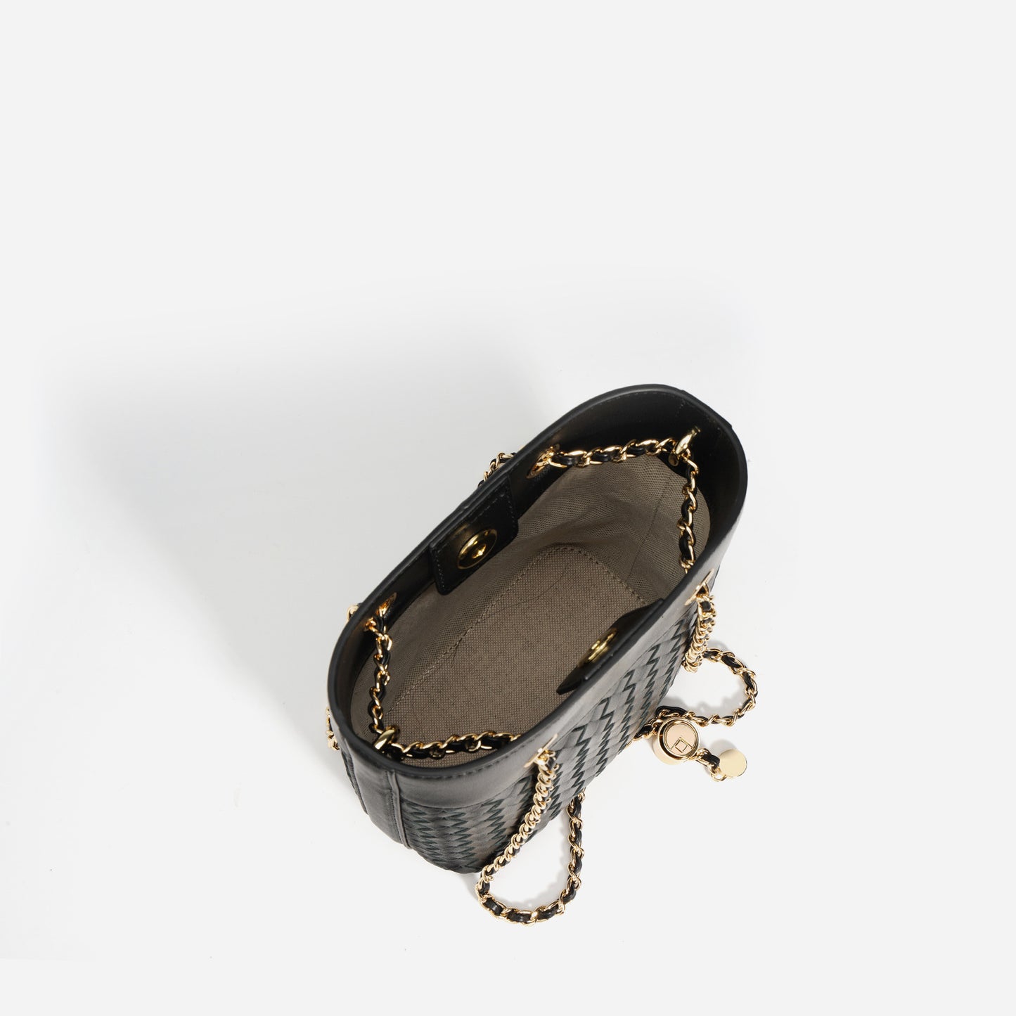 Women's Niche Design Mini Golden Balls Chain Crossbody Bags