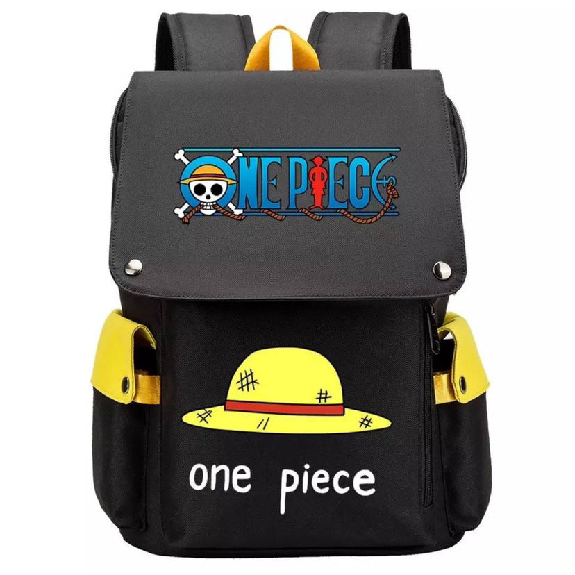Piece Joint Name Cartoon Male Junior High Backpacks