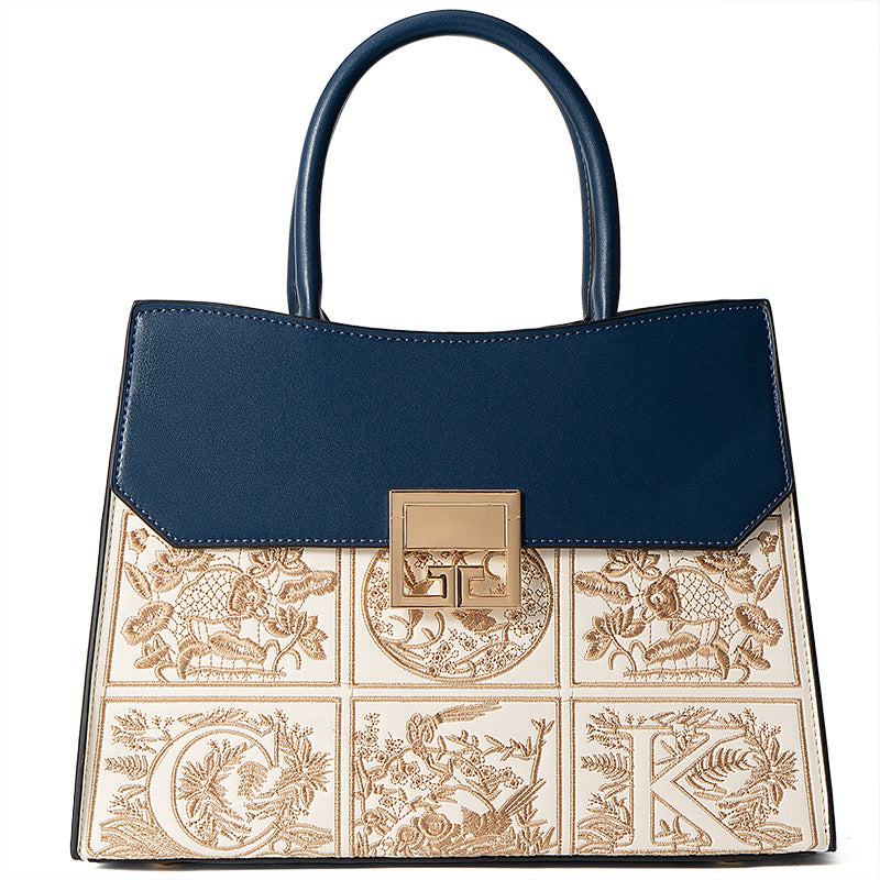 Women's Chinese Mom High-grade Style Light Luxury Wedding Handbags