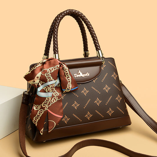 Women's Female Fashionable Mother Soft Leather Wedding Handbags