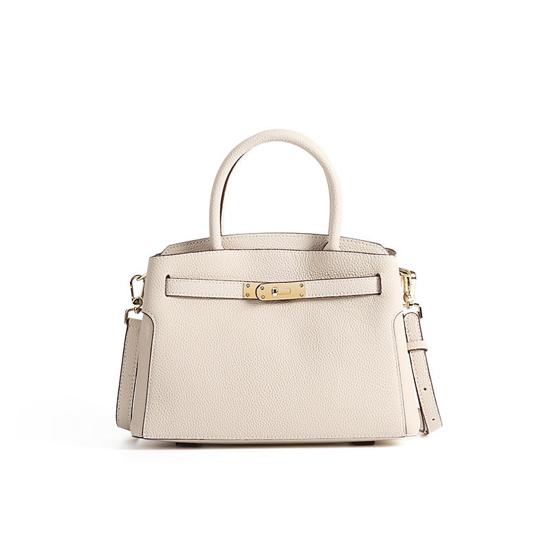 Women's Layer Cowhide High-grade Genuine Leather Kelly Large Crossbody Bags