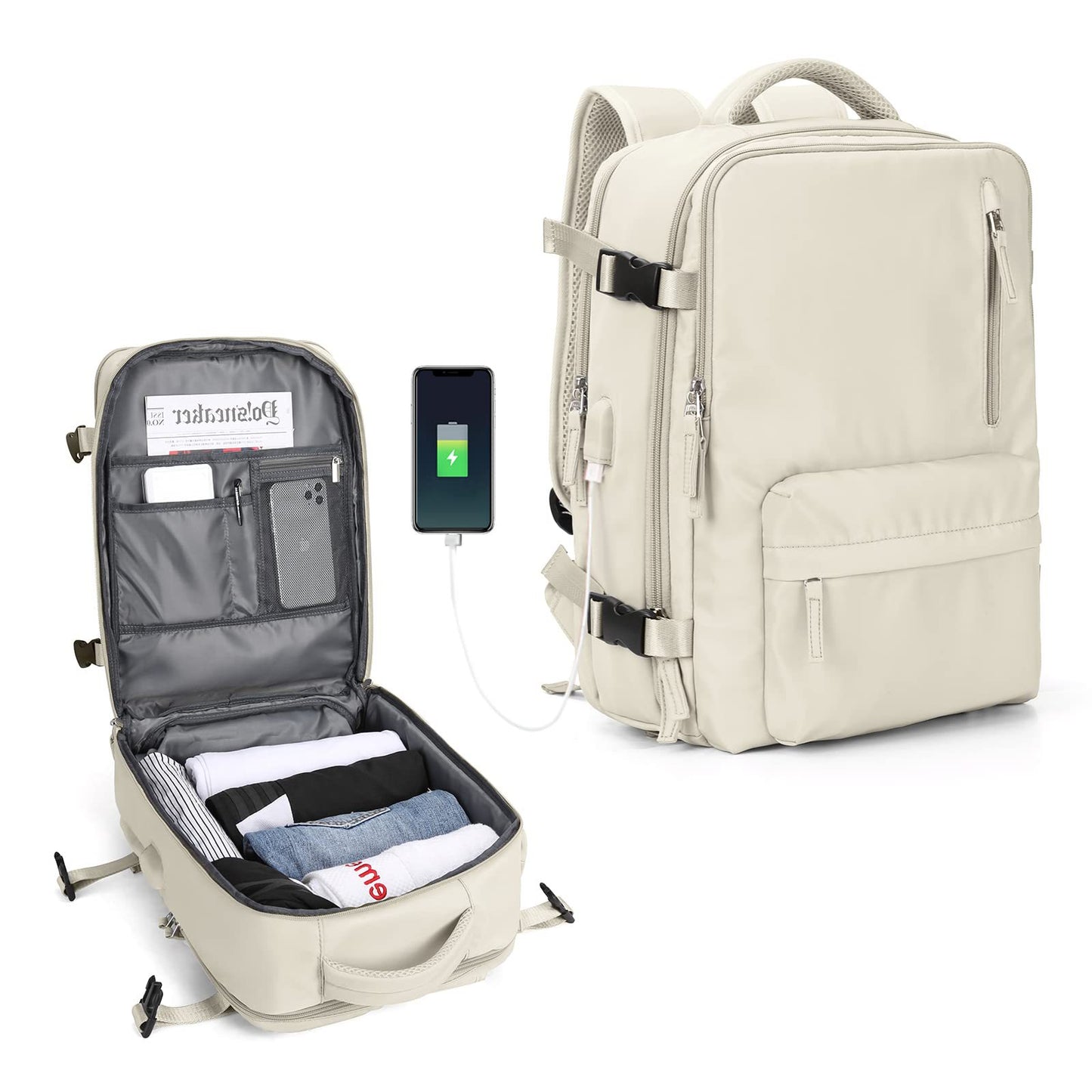 Large Capacity Female Short Business Trip Backpacks