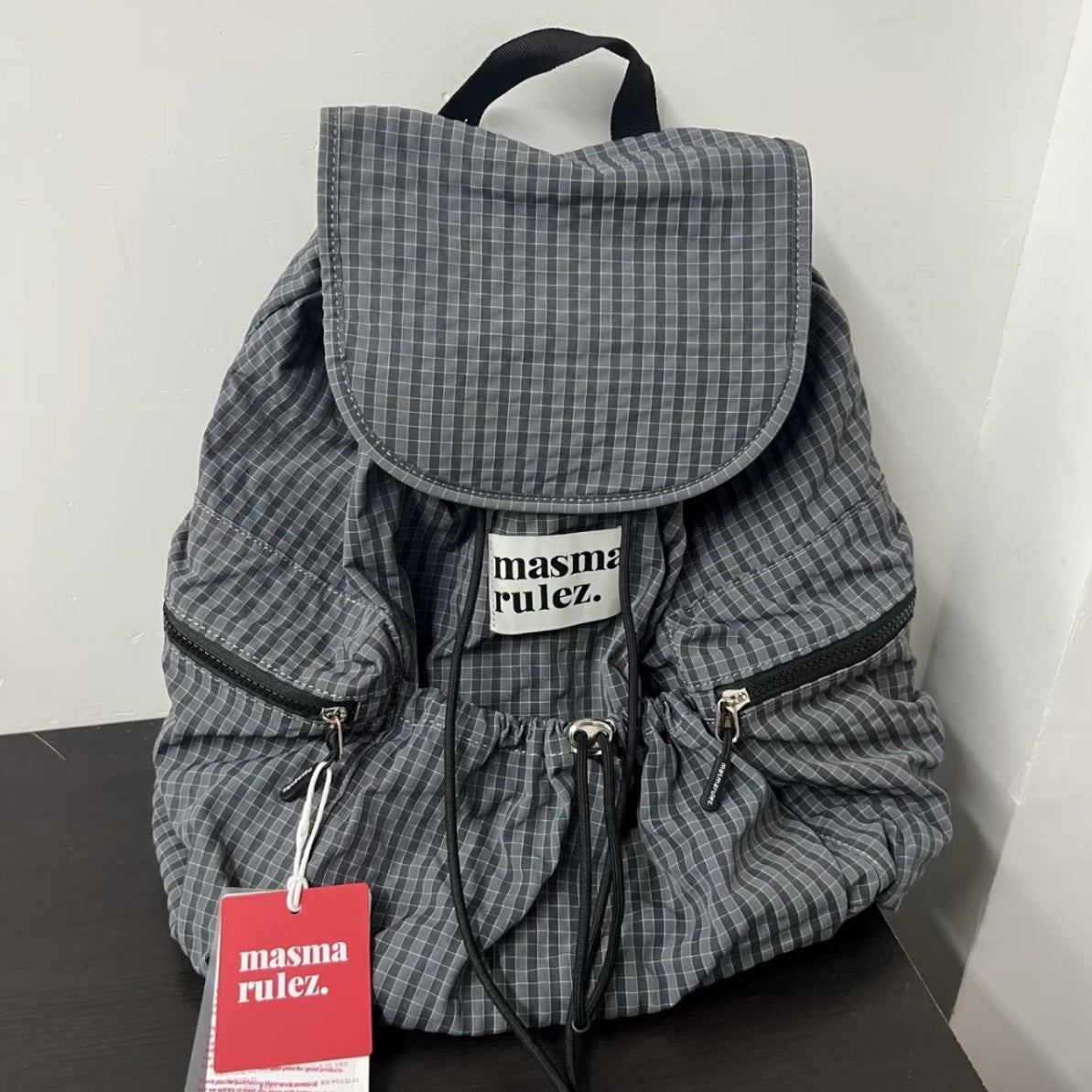 Women's & Men's & Plaid Striped Large Capacity Lightweight Backpacks