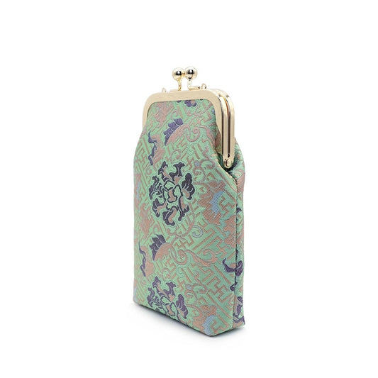 Chinese Style Retro Song Dynasty Brocade Pouch With Han Crossbody Bags