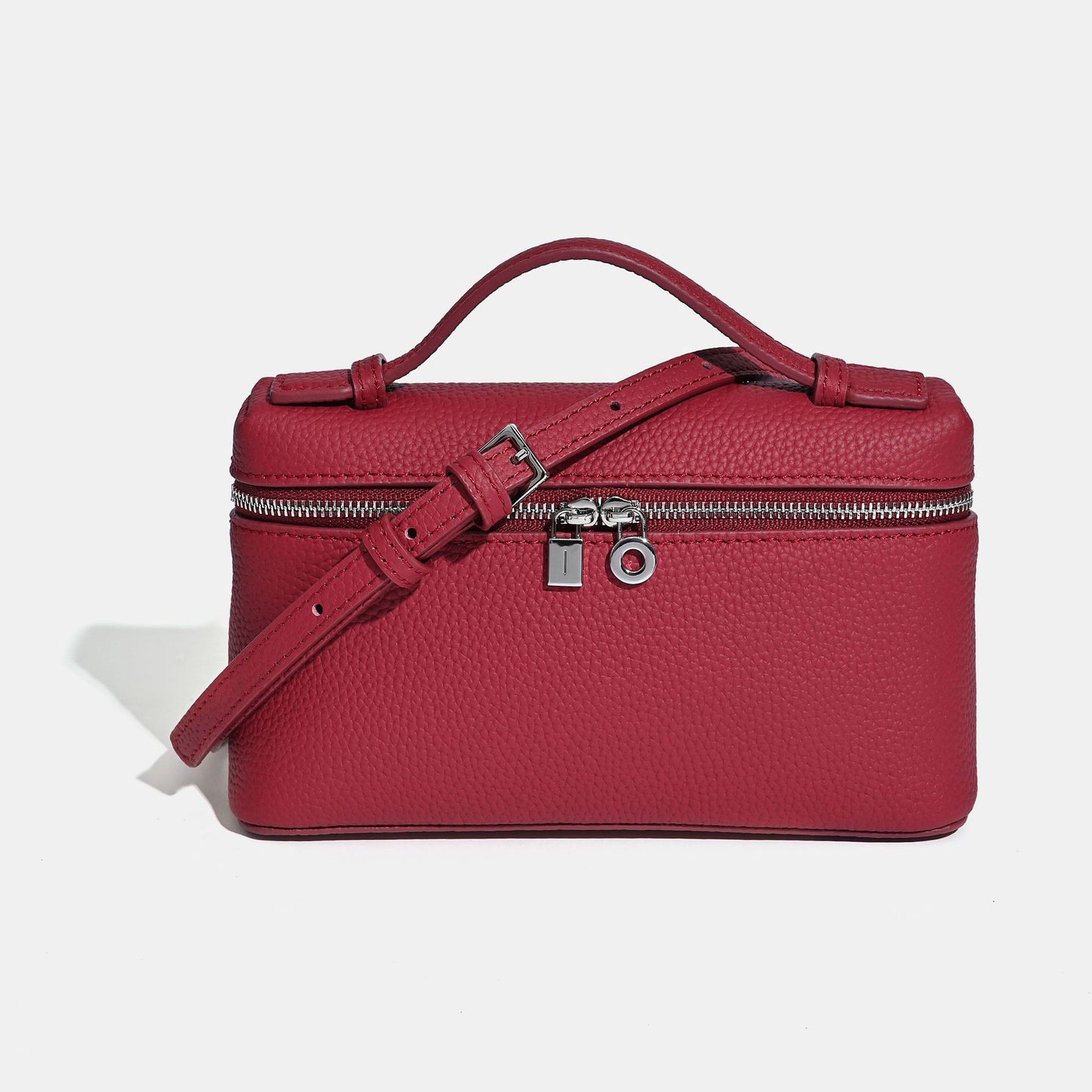 Women's Cowhide Lunch Box Genuine Leather Shoulder Bags