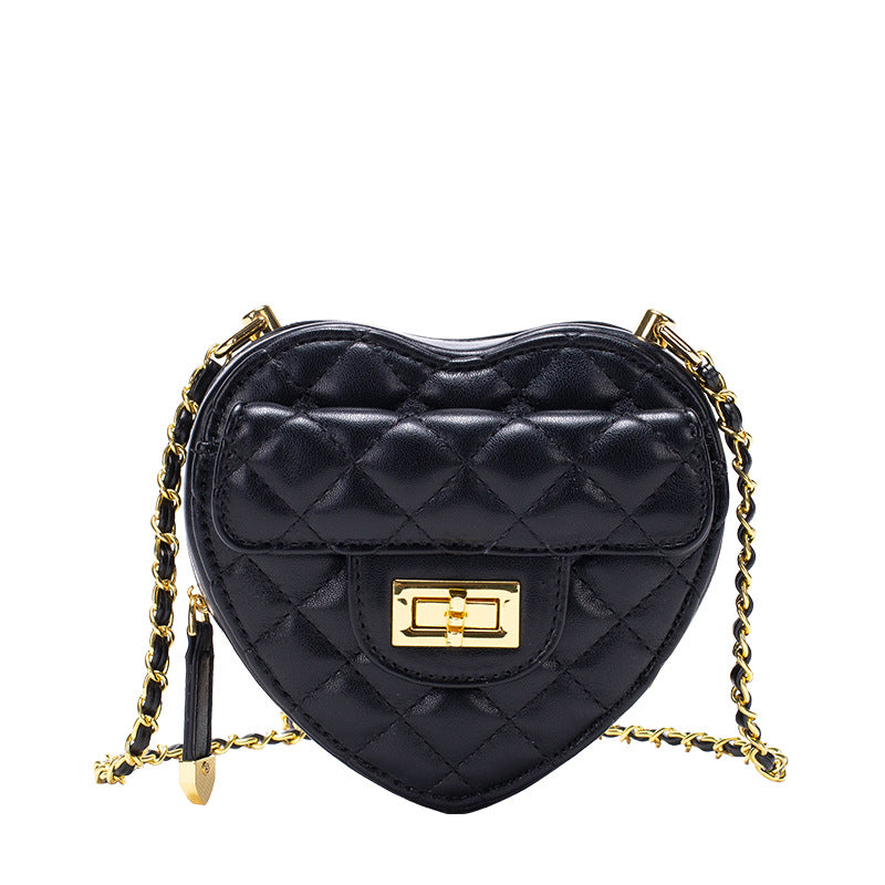 Love Golden Ball Chain Niche Live Crossbody Bags