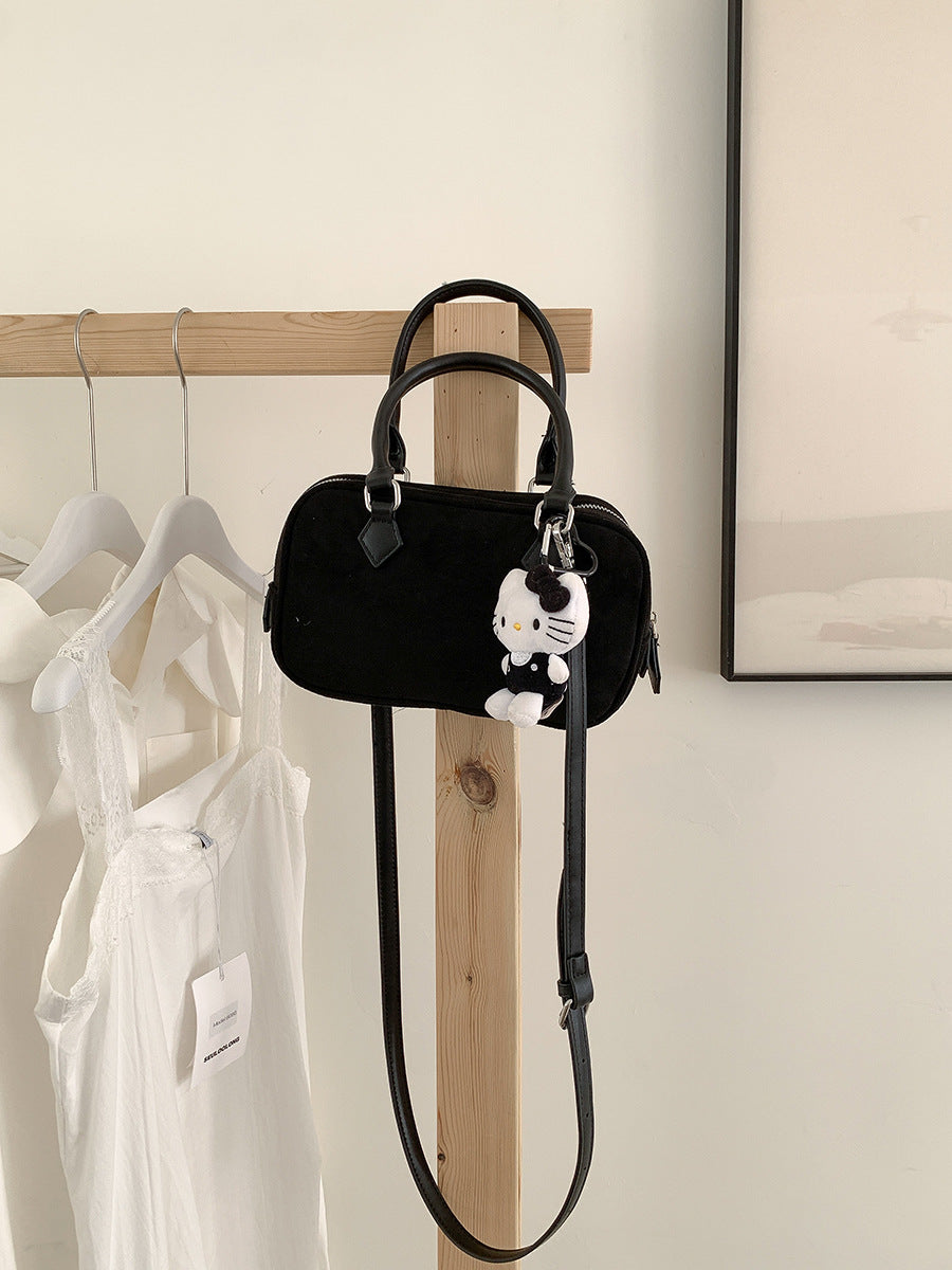 Women's Korean Style Suede Autumn Retro Minimalist Bags