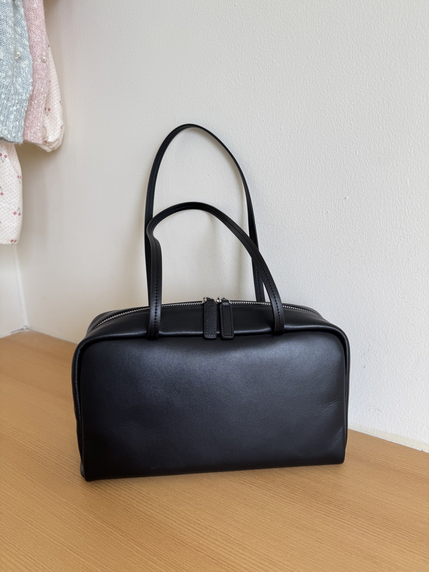 Women's Bowling Cowhide Leather Commute Large Bags