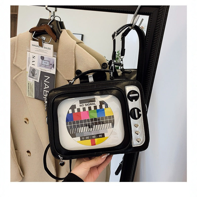 Tv Cartoon Snacks Antenna Bow Detachable Backpacks