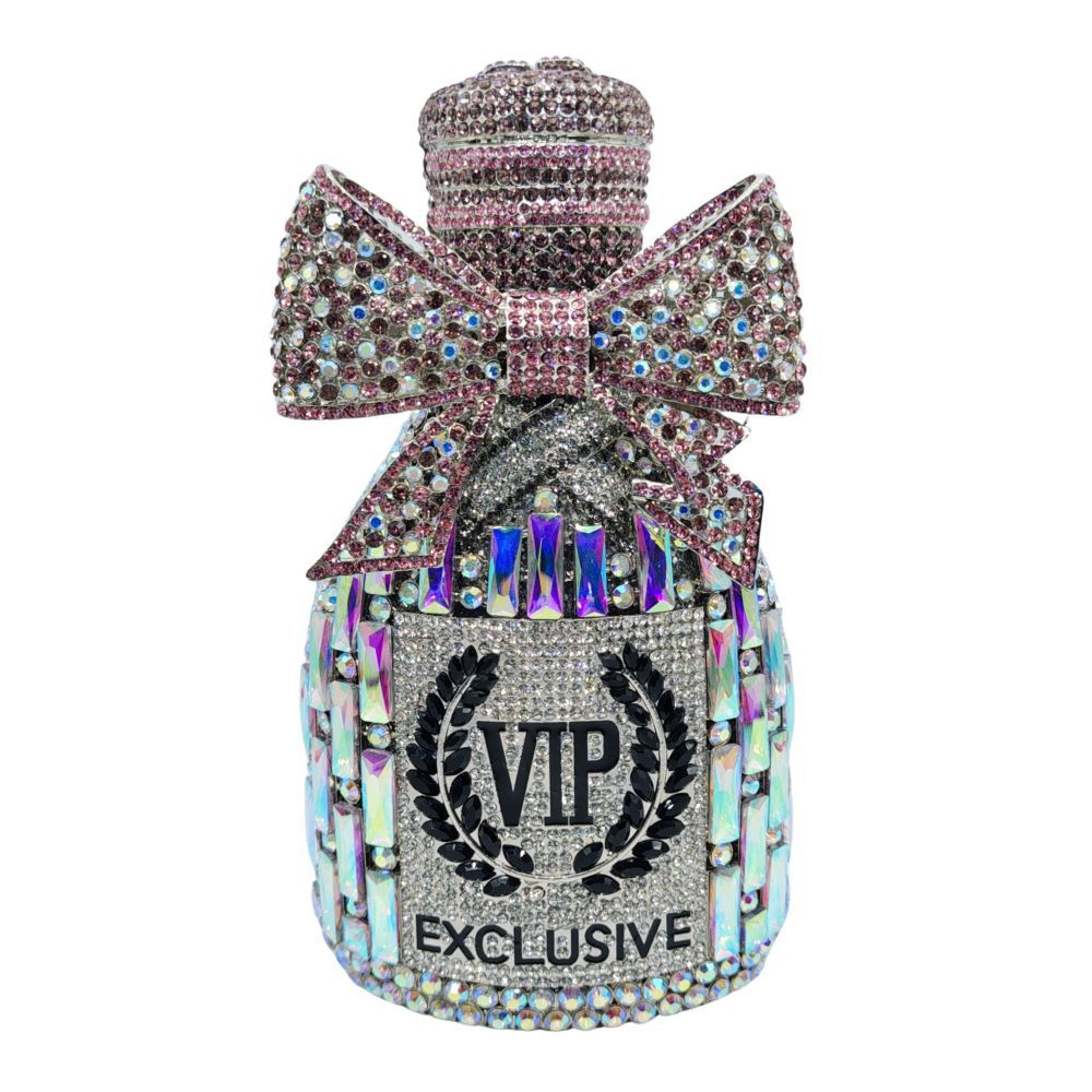 Women's Champagne Bottle Diamond Luxury Crystal Hand Bags