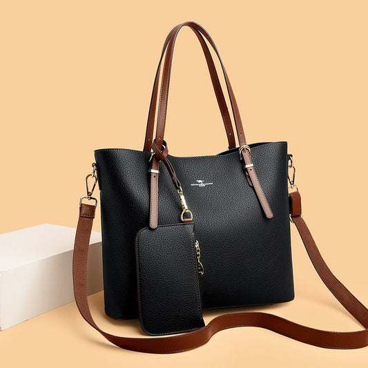 Women's Capacity Soft Fabric Fashionable Commuter Advanced Bags