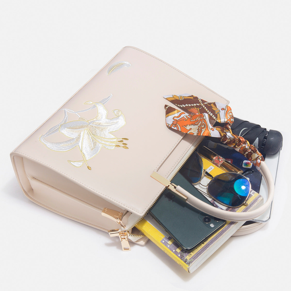 Women's Gift Embroidery Chinese Style Large Capacity Handbags