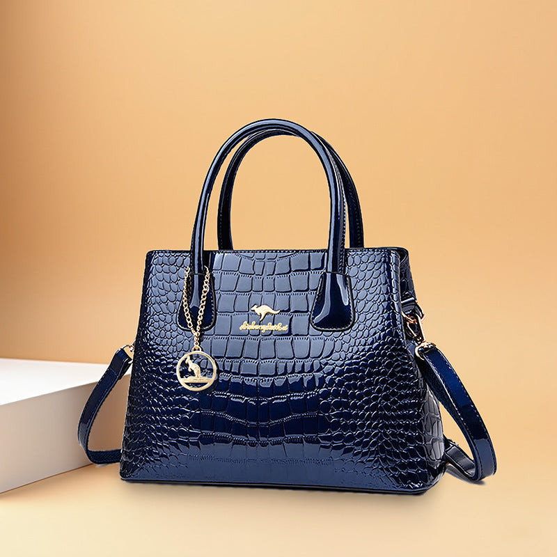 Women's Mom Summer Crocodile Pattern Fashion Tote Bags