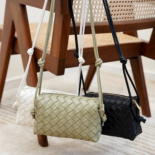 Women's Handmade Summer Fashion Leather High-grade Sense Crossbody Bags