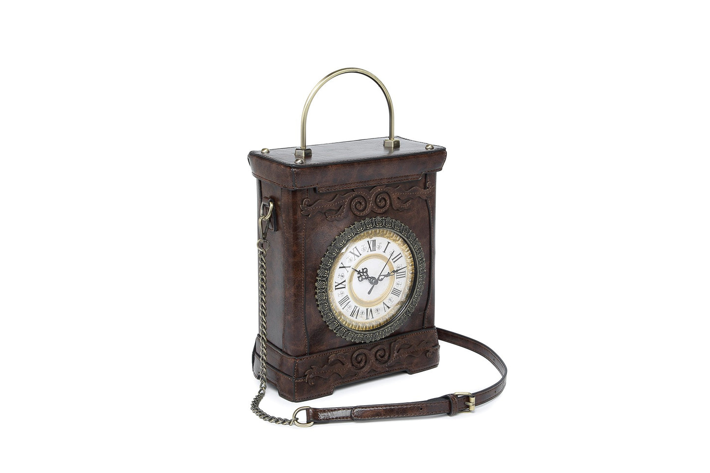 Fashion Personality Creativity Stereo Clock Large Capacity Bags