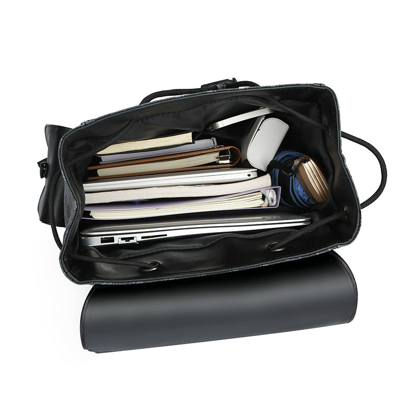 Men's Printing High-grade Business Computer Color Matching Backpacks