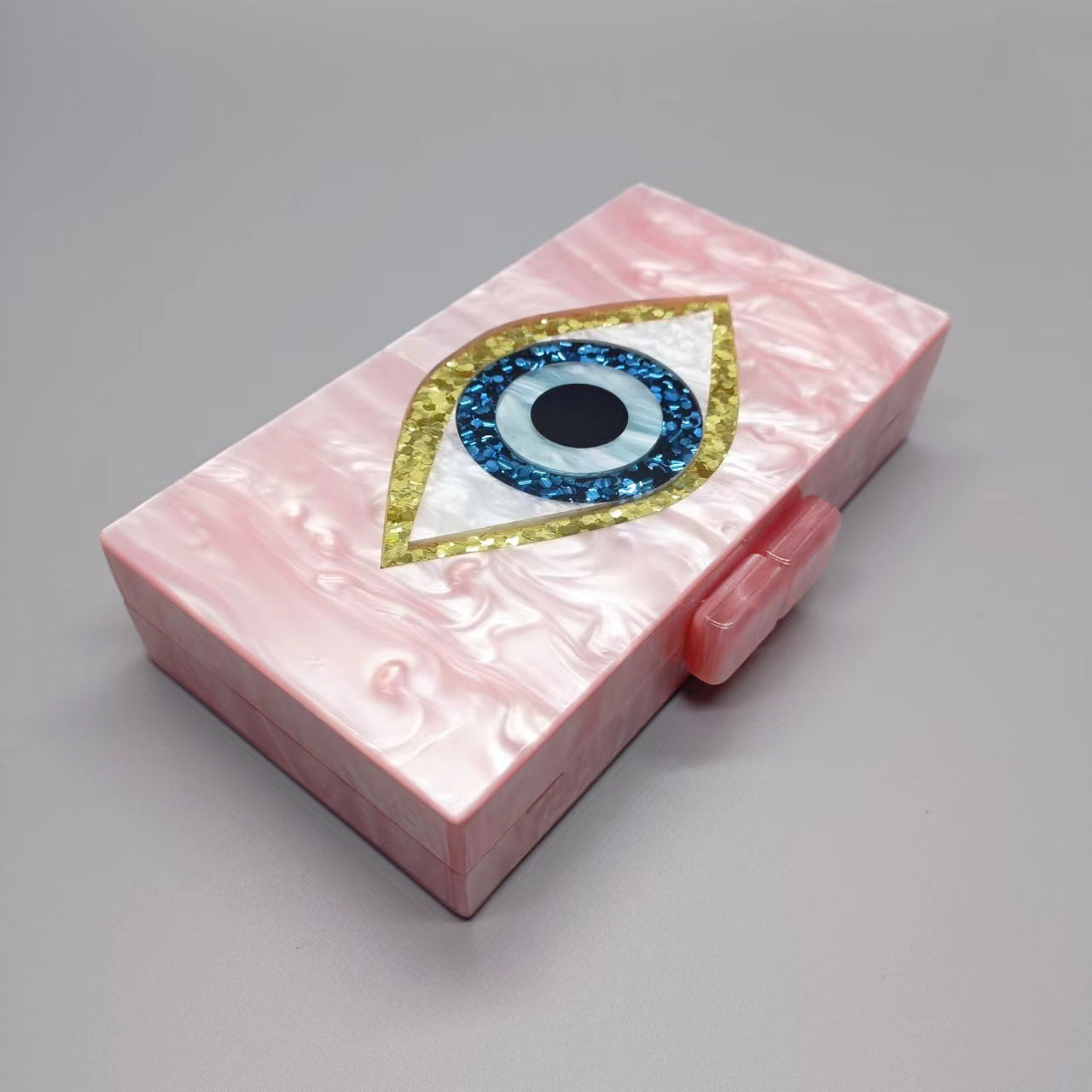 Acrylic Eye Wedding Dinner Clutch Chain Evening Bags