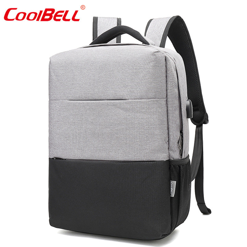 Men's Printed Business College Employee Welfare Computer Backpacks