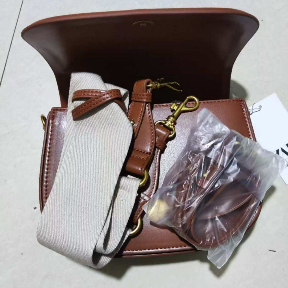 New Durable Women's Z Saddle Strap Shoulder Bags