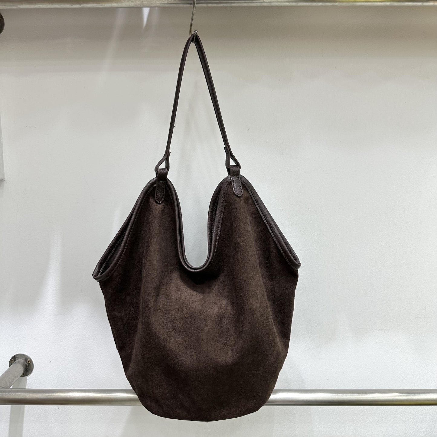 Fashion Cool Suede Vegetable Basket Commuter Tote Bags