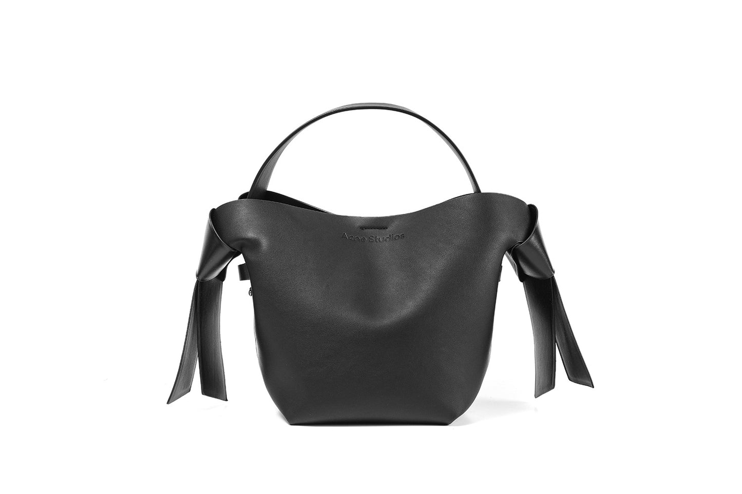 Women's Swedish Niche Genuine Leather Simple Bow Handbags