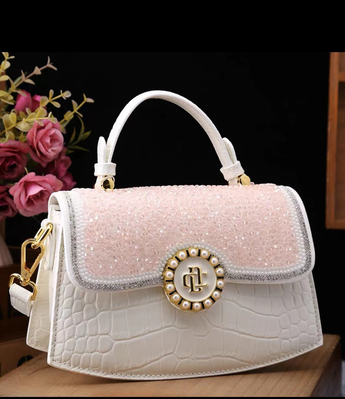 Women's Diamond High-grade Younger Fashion Temperament Wild Shoulder Bags