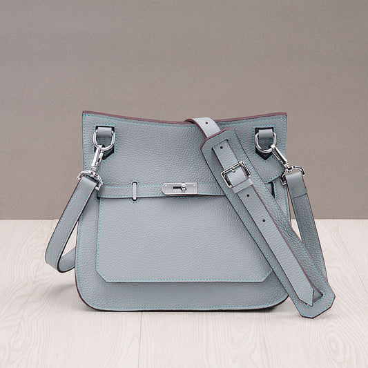 Leather Trendy Fashion Litchi Pattern Top Crossbody Bags