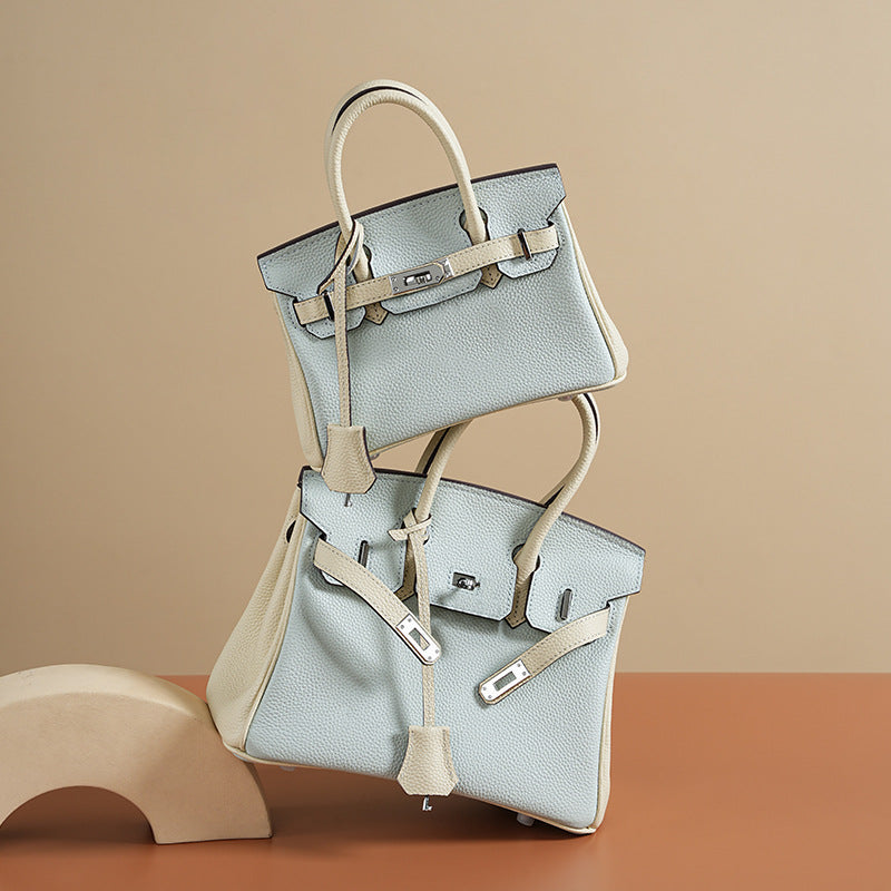 Women's Platinum Prepuce Niche High-grade Notebook Large Handbags