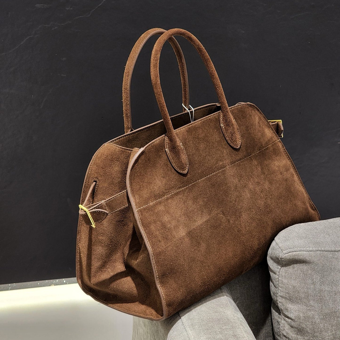 Autumn Large Capacity Totes Genuine Leather Tote Bags