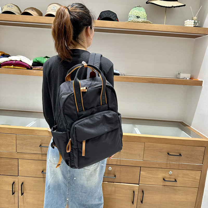 Women's Korean Style Large Capacity Fashion Commuter Backpacks