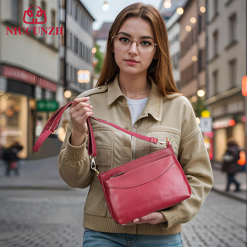 Women's Retro Large Capacity High-grade Underarm Commuter Shoulder Bags