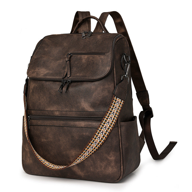 College Springtide Flow Fashion High Sense Backpacks