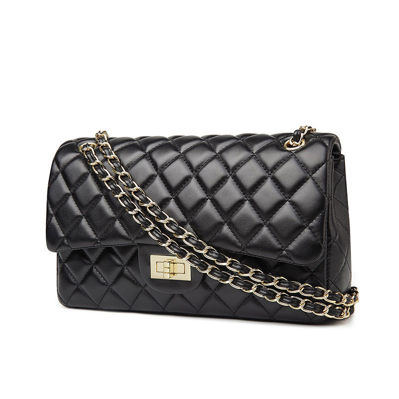 Women's Diamond Pattern Chain High-grade Fashion Shoulder Bags
