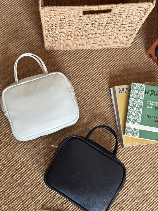 Classic Comfortable Layer Cowhide Leather Mini Crossbody Bags