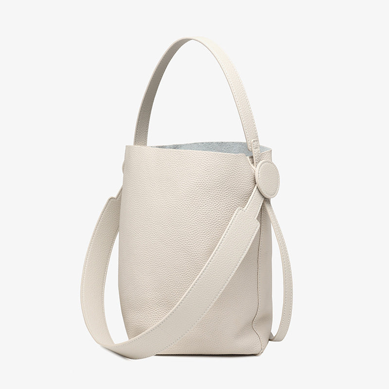 Women's Genuine Leather First Layer Cowhide Commuter Crossbody Bags
