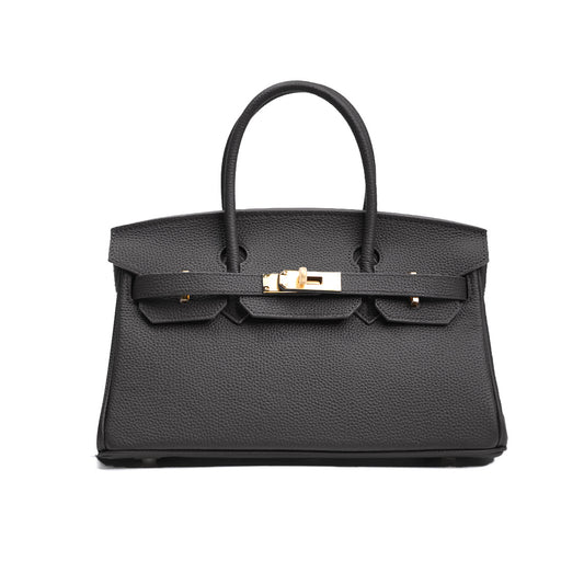 Women's Genuine Cattlehide Leather Surface Portable Horizontal Shoulder Bags