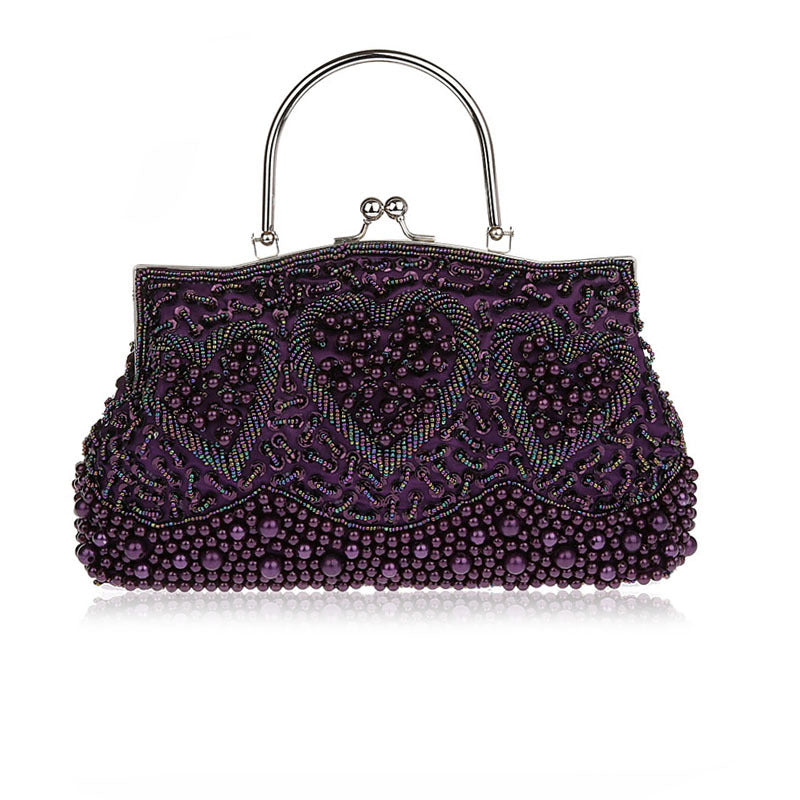 Beaded Dinner Vintage Handmade Practical Exquisite Evening Bags
