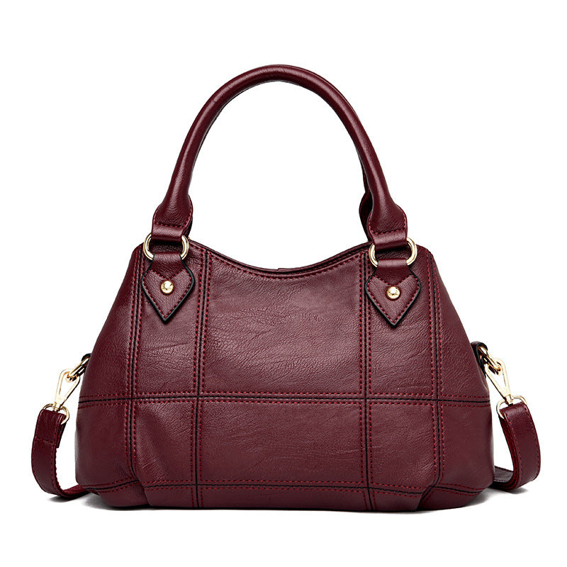 Women's Mother Texture Soft Large Capacity Big Handbags