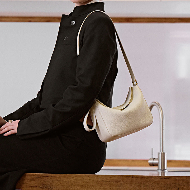 Women's Soft Fashion First Layer Leather Genuine Shoulder Bags