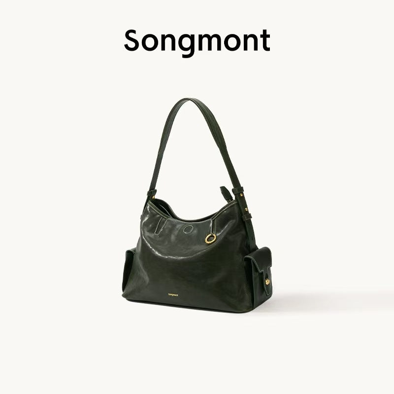 Loose Tracking Series Shallow Carpetbag Underarm Crossbody Bags