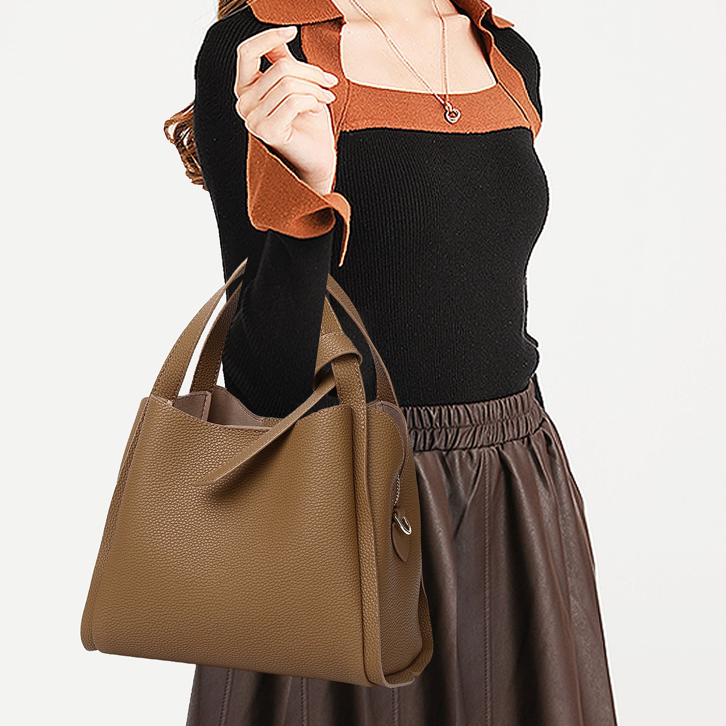 Women's Glamorous New Genuine Leather Commuter Crossbody Bags