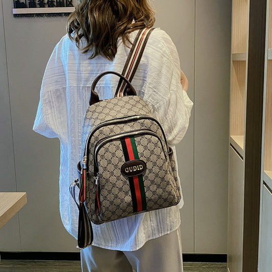 Women's Korean Fashion Large Capacity Simple Backpacks