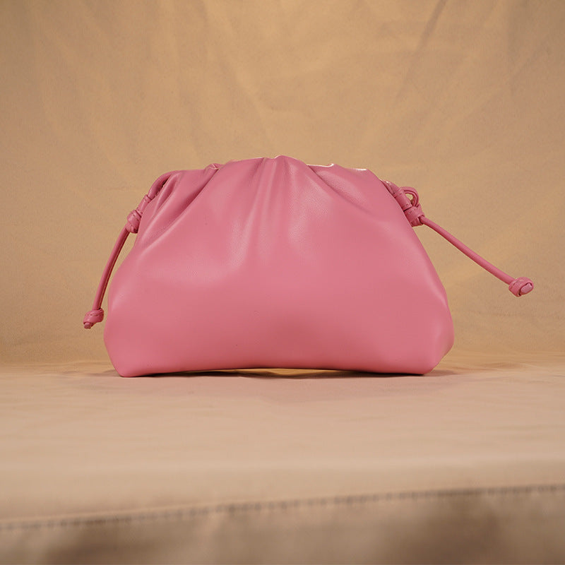 Female French Minority Dumpling Tide Genuine Bags