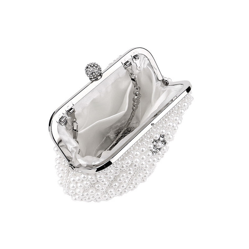 Beautiful Pearl Dinner Banquet Dress Fashion Evening Bags