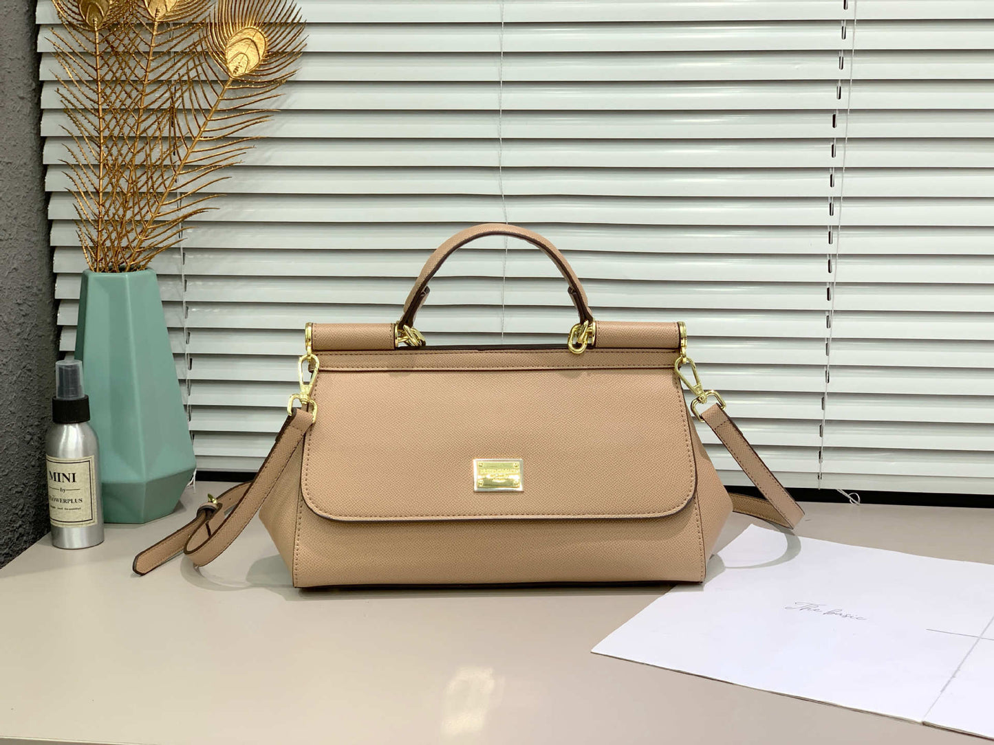 Large Baguette Sicilian Cowhide Flap Cow Handbags