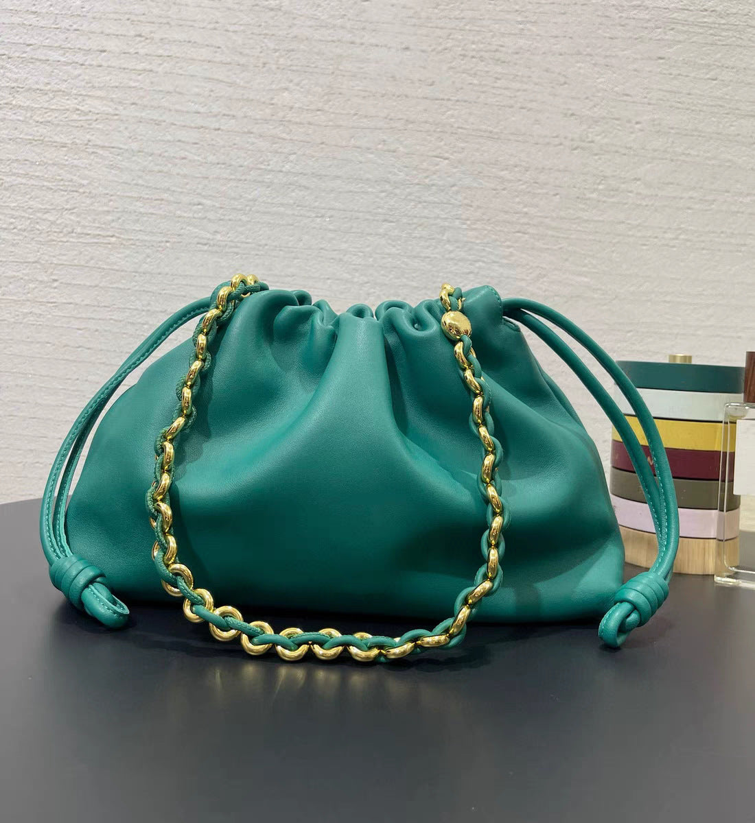 Women's High Quality Cloud Drawstring Lucky Underarm Crossbody Bags
