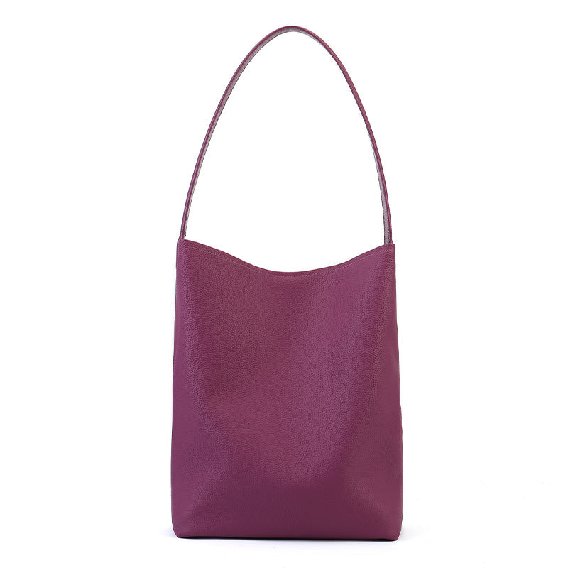 Elegant Women's First Layer Cowhide Commuter Handbags